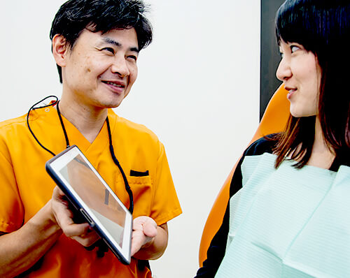 COMMUNICATION 治療前の十分な説明